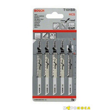 Пильные полотна для лобзика BOSCH T101BR (5 шт)