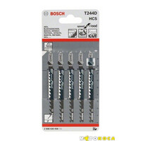 Пильные полотна для лобзика BOSCH T244D (5 шт)