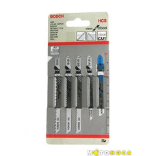 Пильные полотна для лобзика BOSCH 5PC (5 шт)