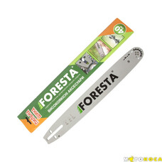 Шина направляюча Foresta 40см, крок 325", паз 1,5 мм, 64 ланки