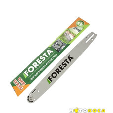 Направляюча шина Foresta 45см, крок 325", паз 1,5 мм, 72 ланки
