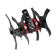 Насадка культиватор FORTE YK-W009-28 для мотокосы (9 шлицов Ø28 мм)