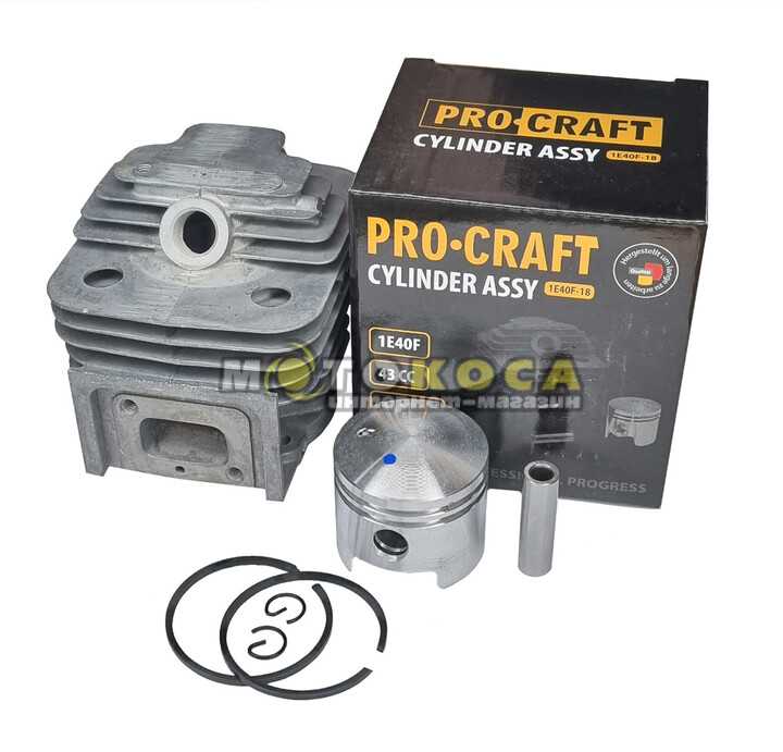 Поршнева для мотокоси китай Ø 40мм (PROCRAFT)