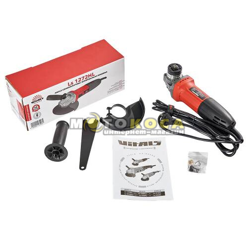 Угловая шлифмашина (Болгарка) Vitals Ls 1272HL